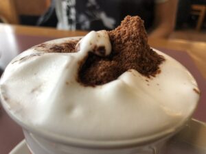 Schneeschmelze auf Ovokreation