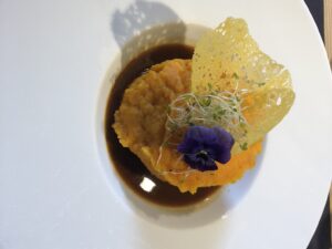 Exquisite Nachtisch-Kreation