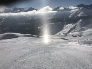 Eiskristalle Tornado Disentis