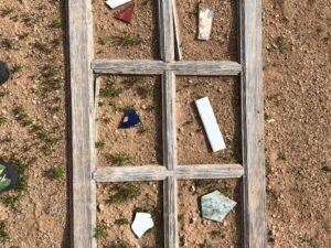 Moro Jable Fensterbild aus der Müll-Serie