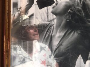 Selbstporträt mit italienischer Diva